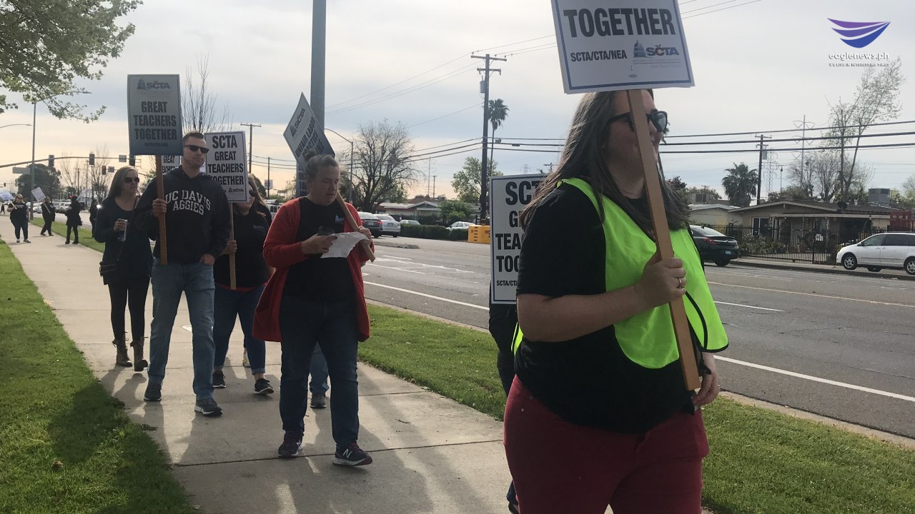 Sacramento teachers strike for smaller class size – Eagle News